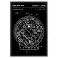 Astronomical Time Clock 1995 Patent Poster - GroovyGrove