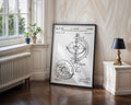 Astronomy Navigation Device 1952 Patent Poster - GroovyGrove