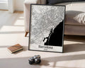 Barcelona Spain City Map Poster - GroovyGrove