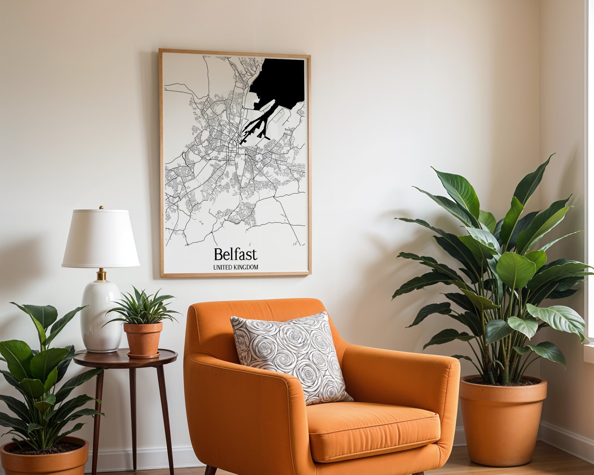 Belfast United Kingdom City Map Poster - GroovyGrove