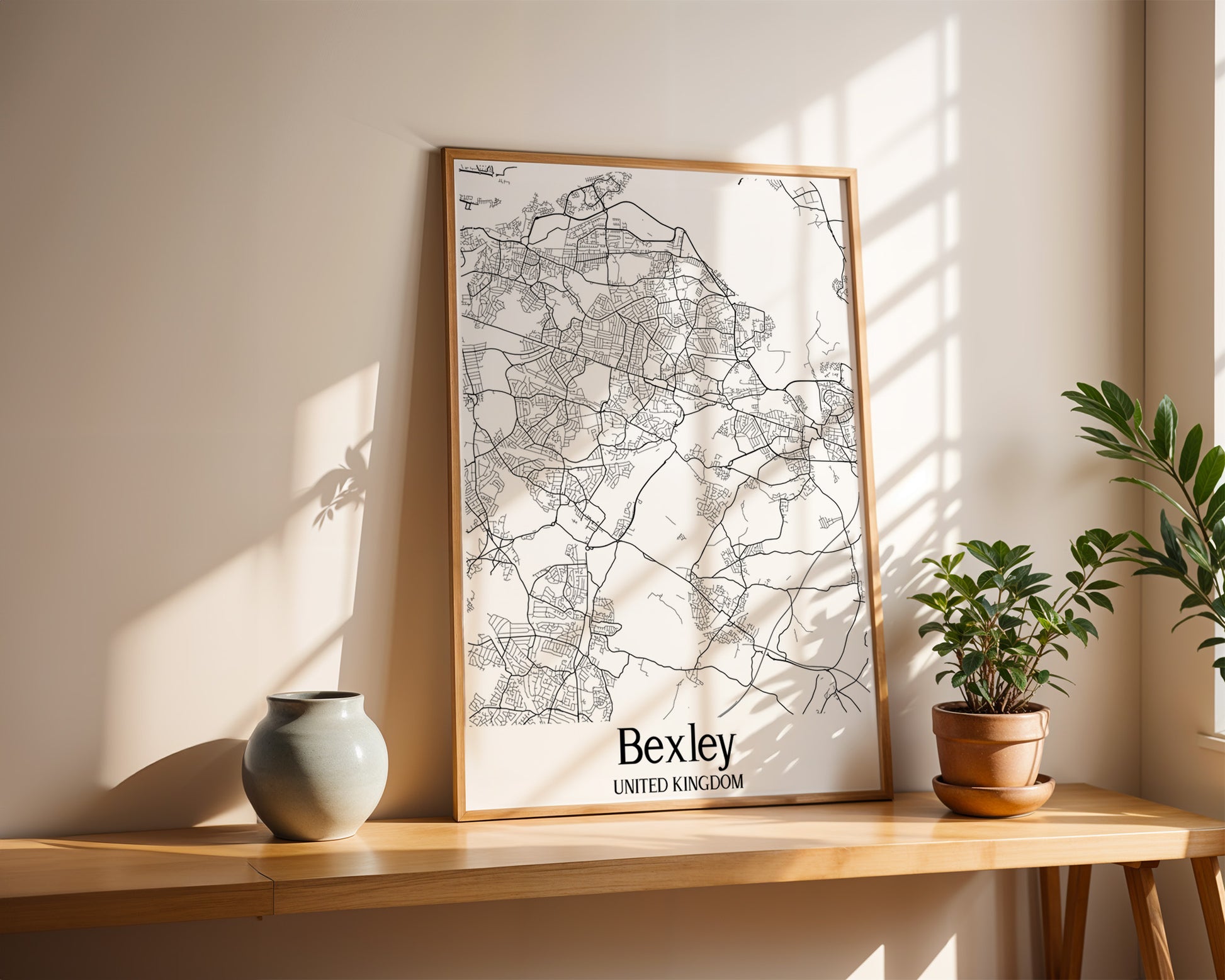 Bexley United Kingdom City Map Poster - GroovyGrove