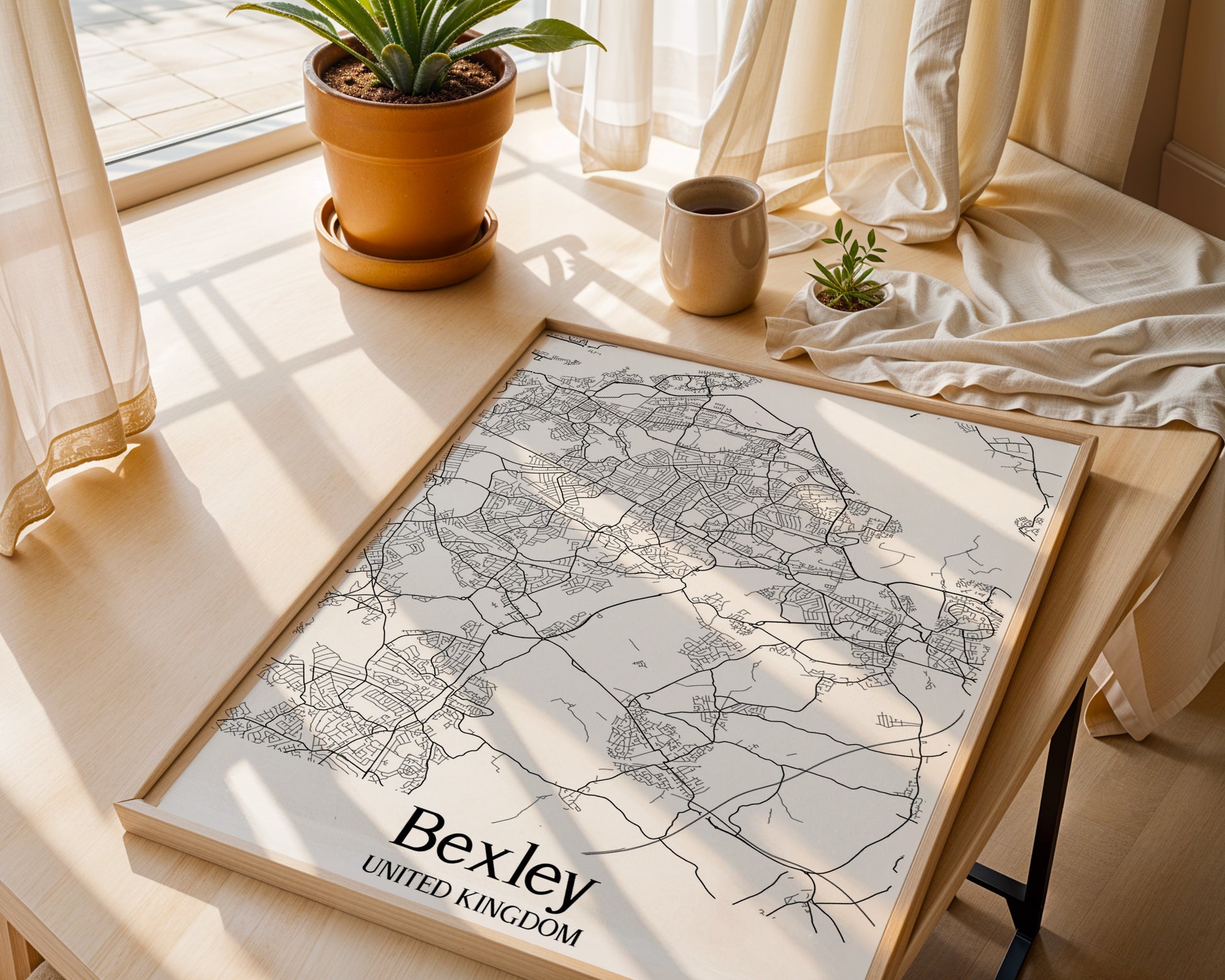 Bexley United Kingdom City Map Poster - GroovyGrove