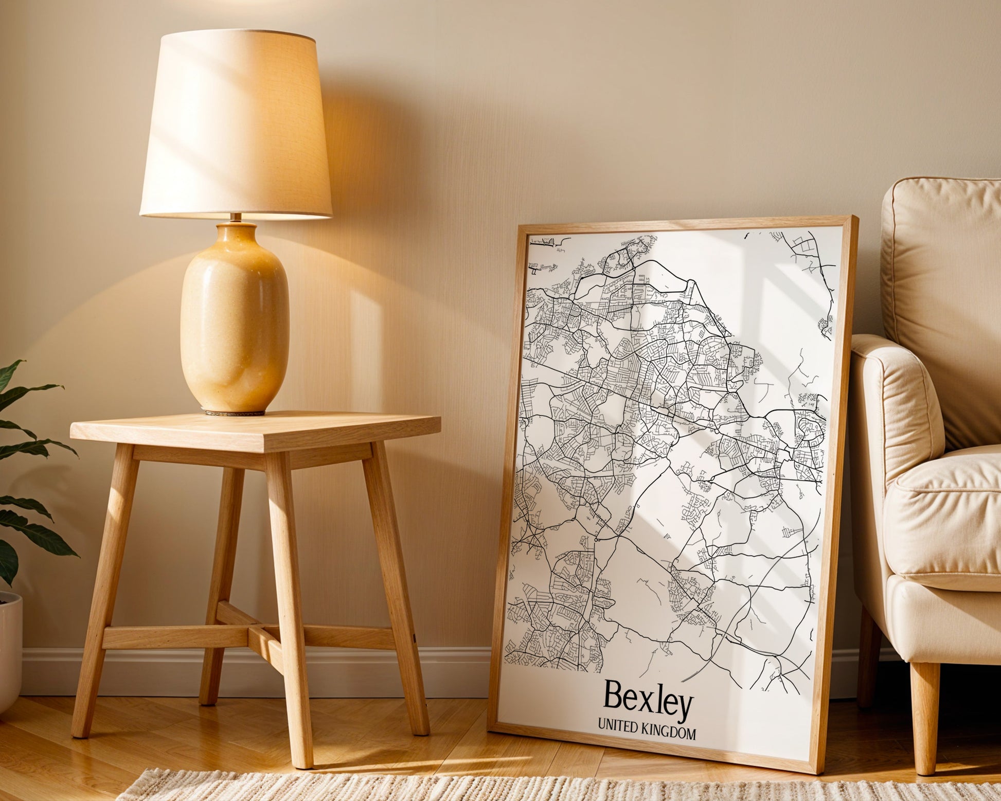 Bexley United Kingdom City Map Poster - GroovyGrove