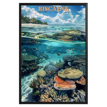 Biscayne National Park Vintage Poster - GroovyGrove