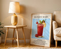 Bloody Mary Vintage Cocktail Poster - GroovyGrove