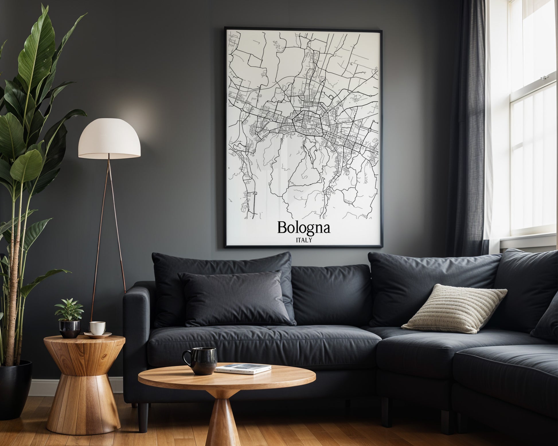 Bologna Italy City Map Poster - GroovyGrove