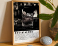 Boulevardier Cocktail Black and White Poster - GroovyGrove