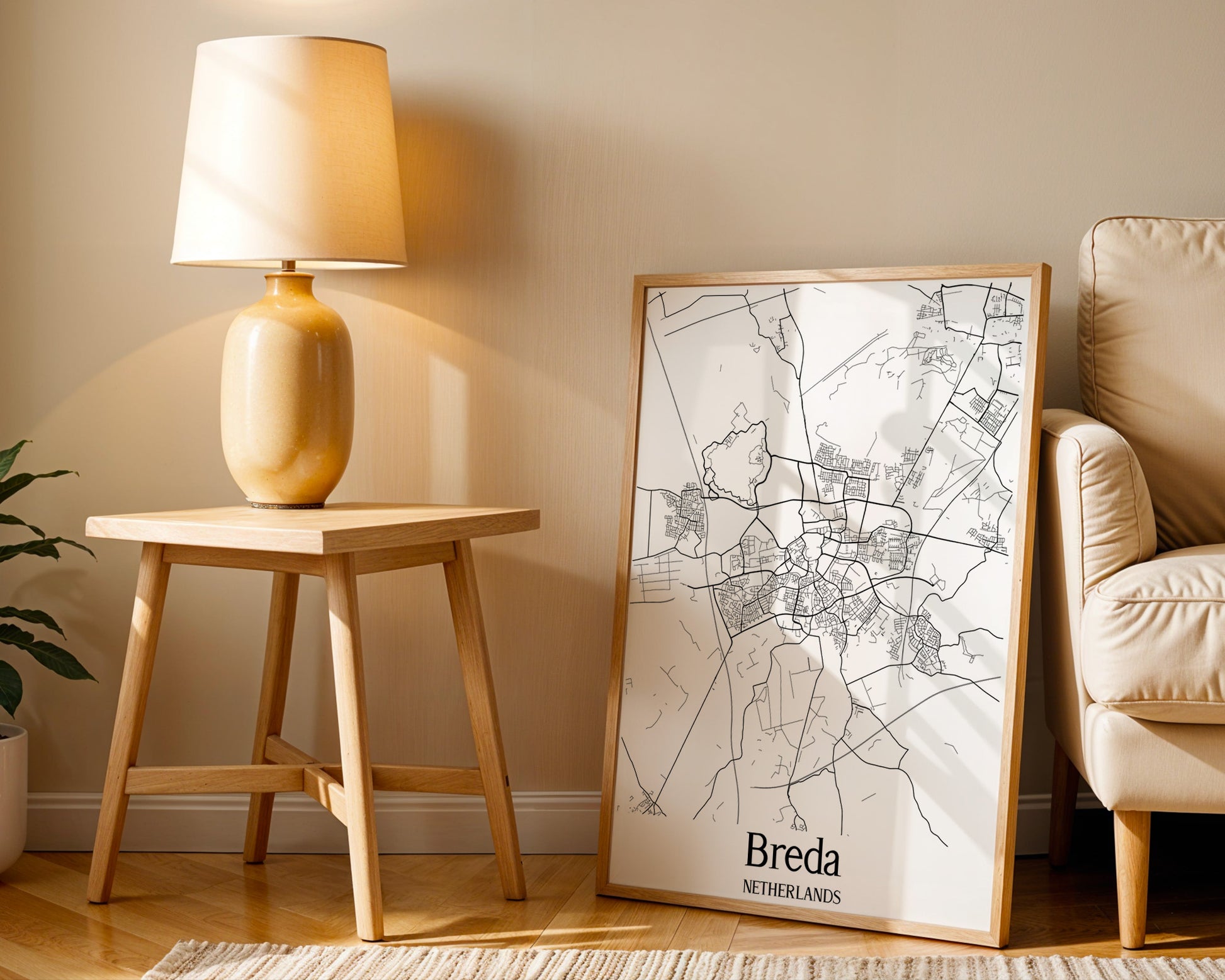 Breda Netherlands City Map Poster - GroovyGrove