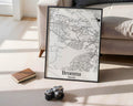 Bromma Sweden City Map Poster - GroovyGrove