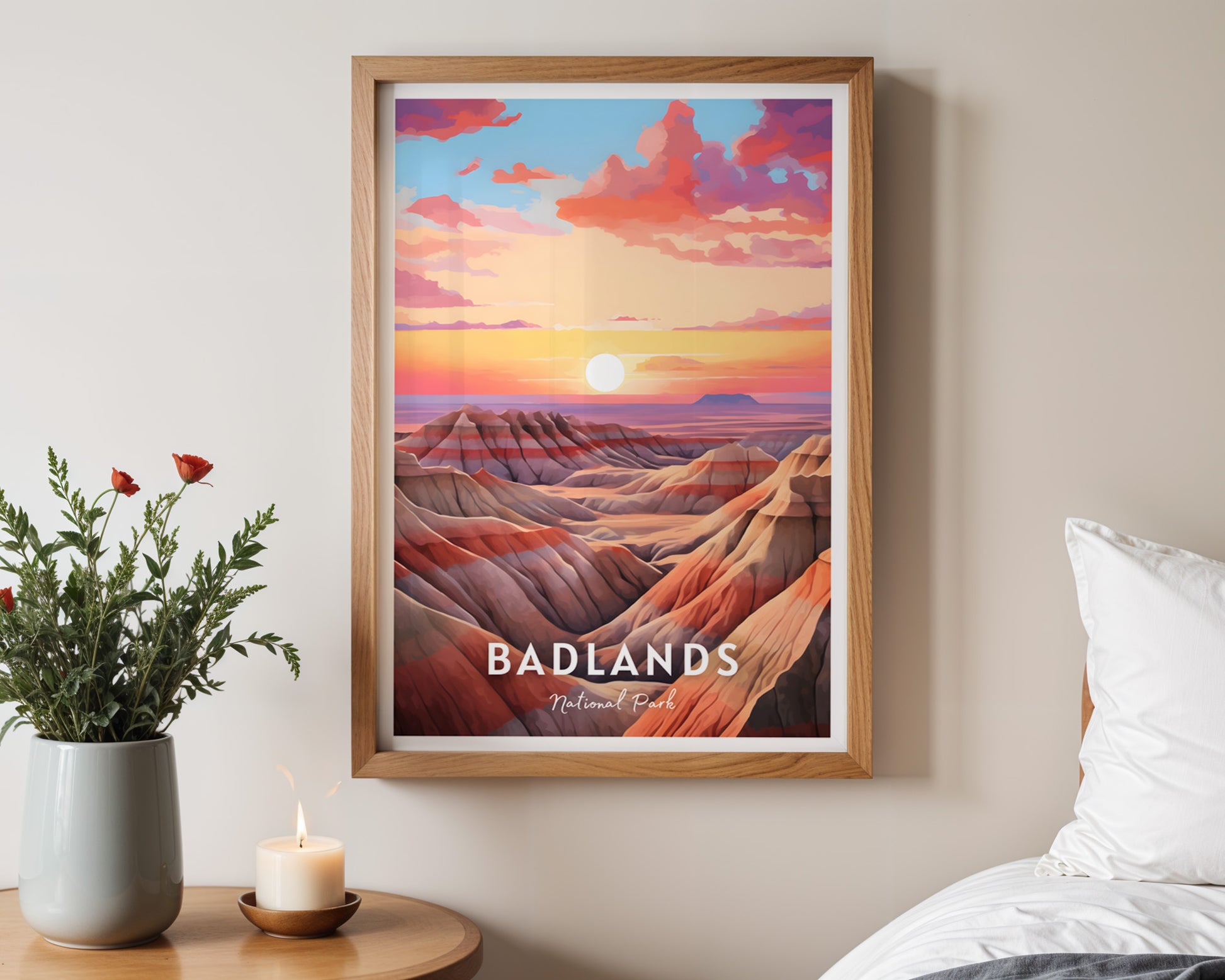 Badlands National Park Poster - GroovyGrove