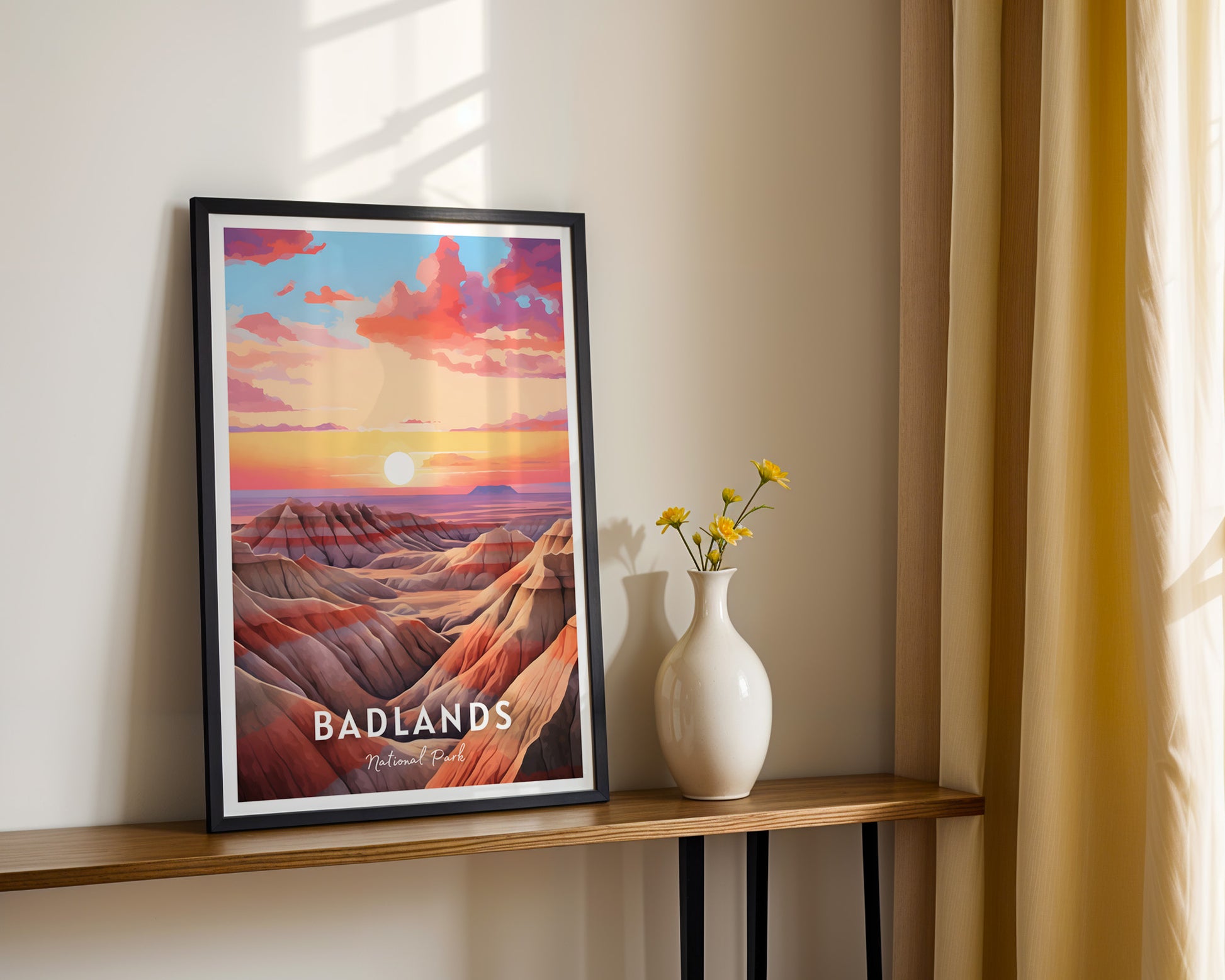 Badlands National Park Poster - GroovyGrove