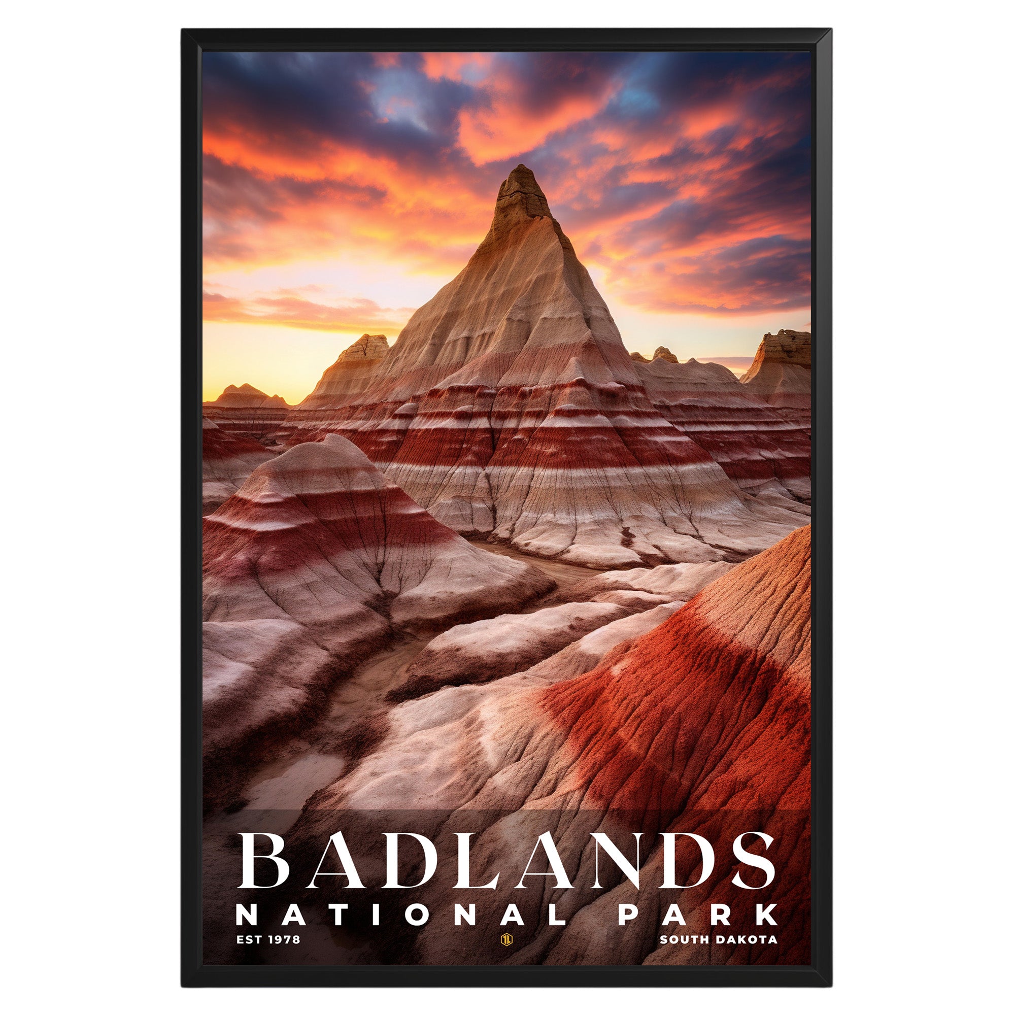 Badlands National Park Poster - GroovyGrove