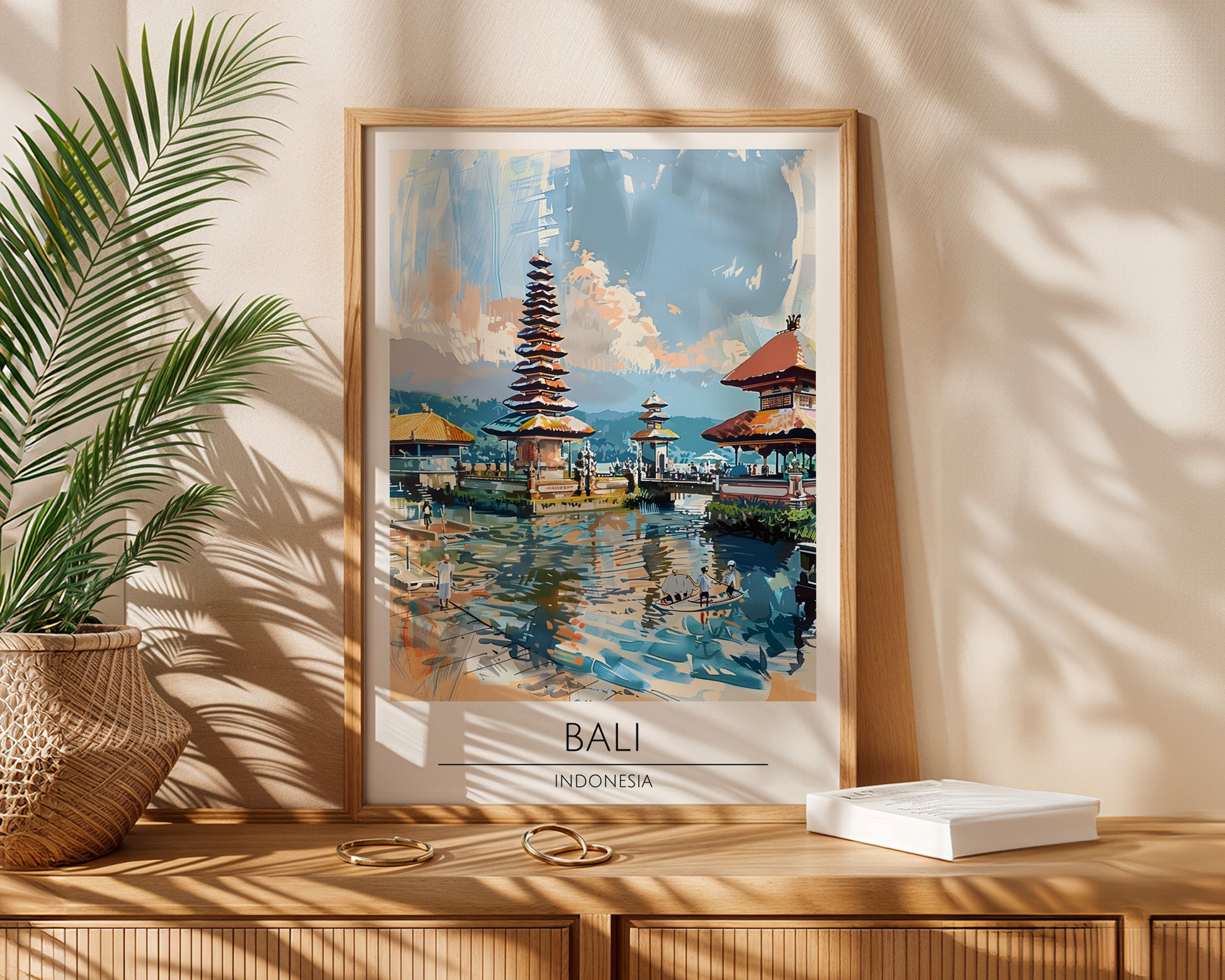 Bali Indonesia Travel Poster - GroovyGrove