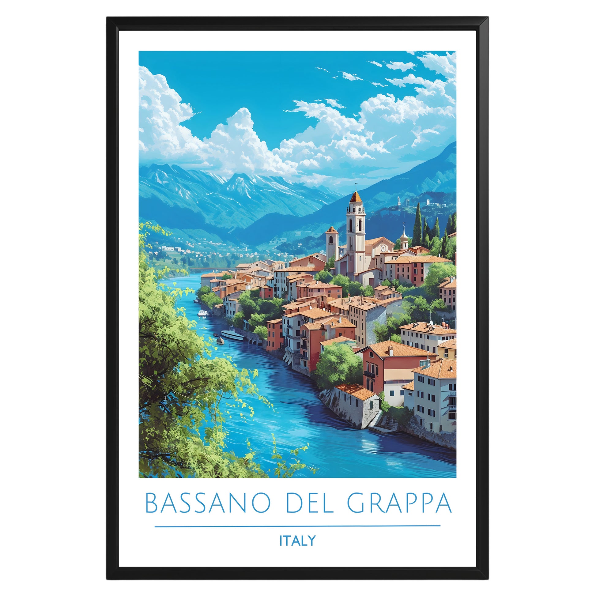 Bassano del Grappa Italy Poster - GroovyGrove