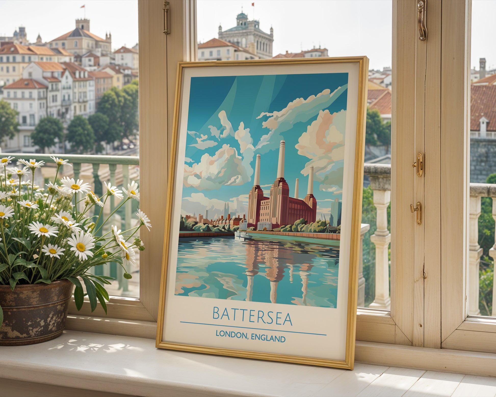 Battersea London England Poster - GroovyGrove