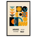 Geometric Mosaic Bauhaus Poster A100 - GroovyGrove