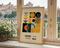 Geometric Mosaic Bauhaus Poster A100 - GroovyGrove