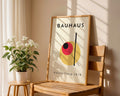 Bauhaus Black Red Geometric Poster A17 - GroovyGrove