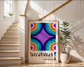 Bauhaus Colorful Circles Poster A19 - GroovyGrove