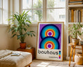 Bauhaus Colorful Circles Poster A21 - GroovyGrove