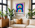 Bauhaus Colorful Circles Poster A21 - GroovyGrove