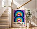 Bauhaus Colorful Circles Poster A21 - GroovyGrove