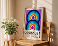 Bauhaus Colorful Circles Poster A21 - GroovyGrove