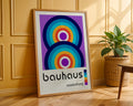 Bauhaus Colorful Circles Poster A21 - GroovyGrove