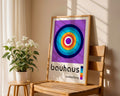 Bauhaus Colorful Circles Poster A22 - GroovyGrove