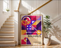 Bauhaus Colorful Geometrics Poster A23 - GroovyGrove