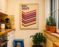 Bauhaus Multicolor Stripes Poster A25 - GroovyGrove