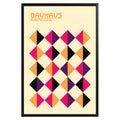 Bauhaus Multicolor Squares Poster A26 - GroovyGrove