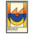 Retro Multicolor Geometric Bauhaus Poster A28 - GroovyGrove