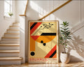 Retro Multicolor Geometric Bauhaus Poster A29 - GroovyGrove