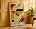 Retro Multicolor Geometric Bauhaus Poster A29 - GroovyGrove