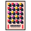 Pink Square Bauhaus Poster A33 - GroovyGrove