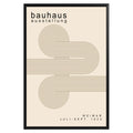 Retro Lines Minimalist Bauhaus Poster A50 - GroovyGrove