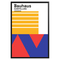 Abstract Geometric Bauhaus Poster A71 - GroovyGrove