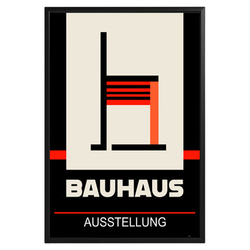 Black Chair Bauhaus Poster A72 - GroovyGrove