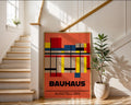 Multicolor Abstract Geometric Bauhaus Poster A74 - GroovyGrove