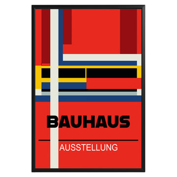 Abstract Geometric Bauhaus Poster A76 - GroovyGrove