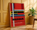 Abstract Geometric Bauhaus Poster A76 - GroovyGrove