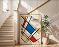 Bauhaus Colorful Geometric Poster A7 - GroovyGrove