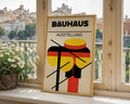 Multicolor Abstract Geometric Bauhaus Poster A80 - GroovyGrove