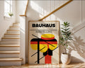 Multicolor Abstract Geometric Bauhaus Poster A80 - GroovyGrove