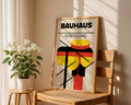 Multicolor Abstract Geometric Bauhaus Poster A80 - GroovyGrove