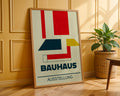 Multicolor Abstract Geometric Bauhaus Poster A82 - GroovyGrove