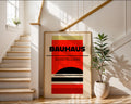 Multicolor Abstract Geometric Bauhaus Poster A83 - GroovyGrove