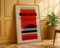 Multicolor Abstract Geometric Bauhaus Poster A83 - GroovyGrove