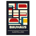 Multicolor Abstract Geometric Bauhaus Poster A84 - GroovyGrove